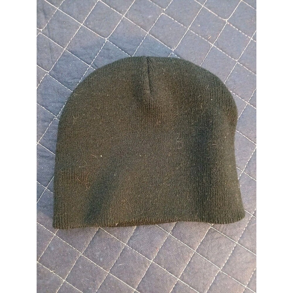 Unbranded Stocking Cap Beanie Hat OS Black
